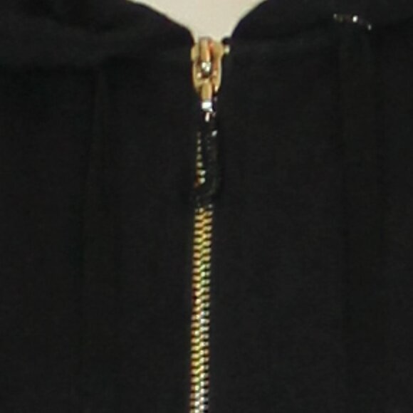 Juicy Couture  set of Hoodie zip shorts black gold  cotton blend size small - Picture 9 of 9